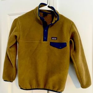 Patagonia Boys Fleece Sweater Size 7-8